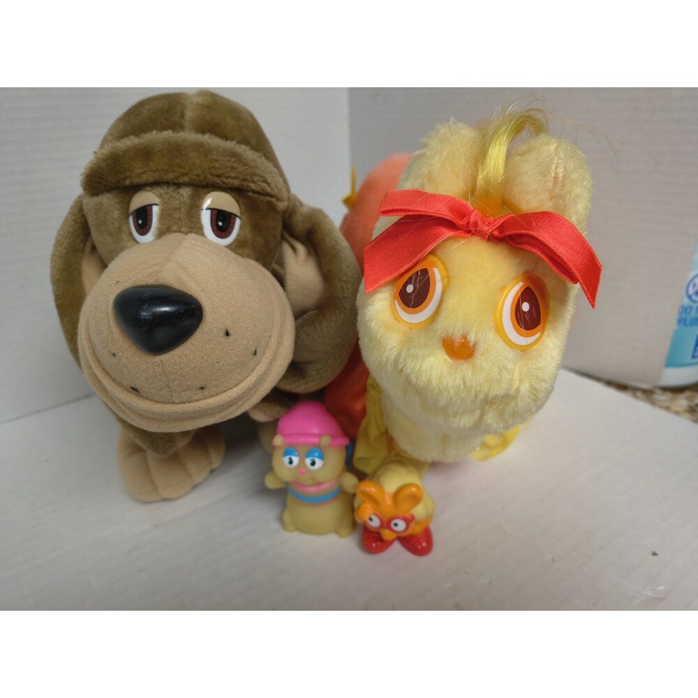 Lot Of Two Tonka Plush Vintage Toys Spike And Tango The Ladybug Retro 1980s